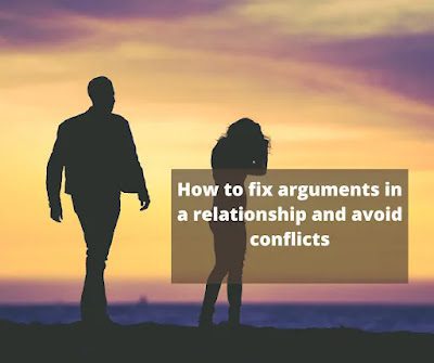 How to fix arguments in a relationship and avoid conflicts