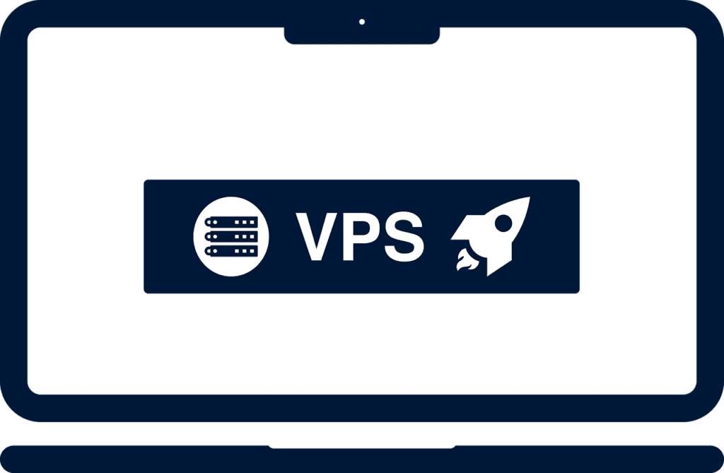 VPS servers on a laptop