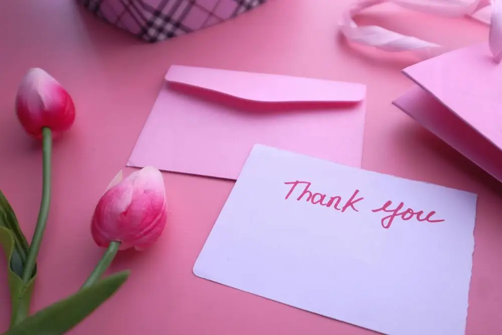 Thank you card