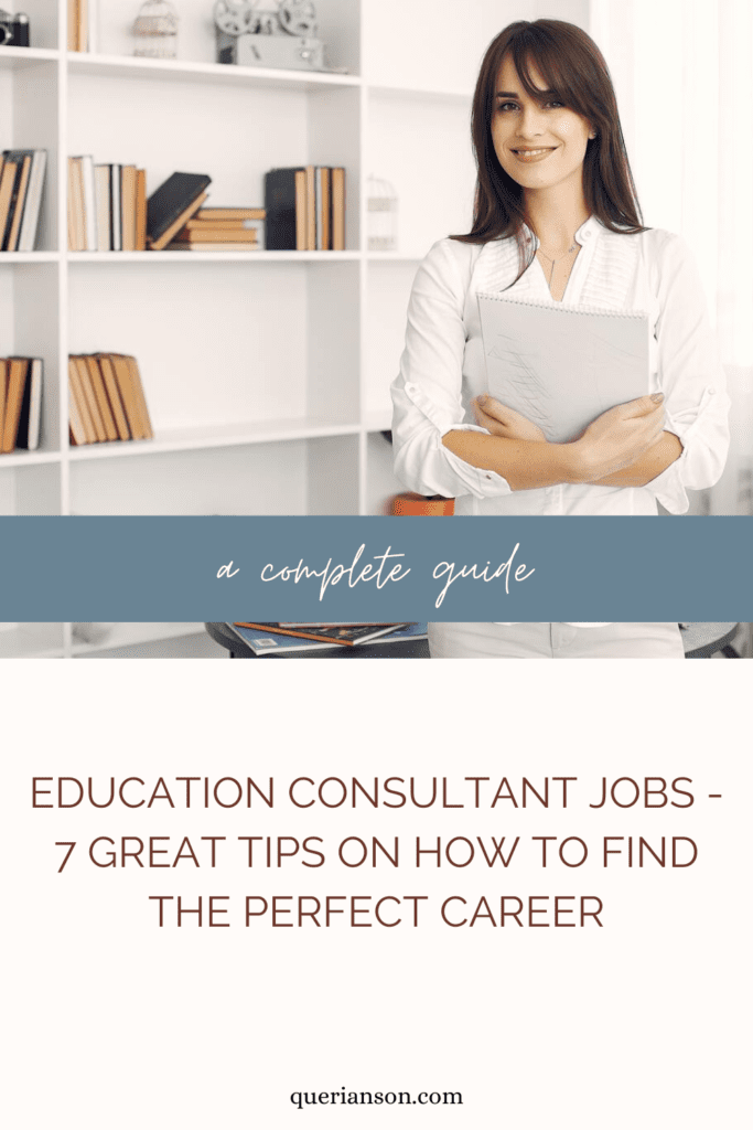 education consultant jobs mn