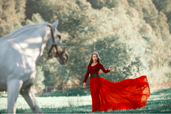 Flying Dress Photography